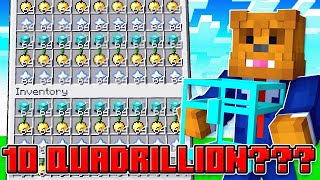 Making Ten QUADRILLION Dollars In Minecraft [upl. by Cyprus]