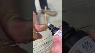 How To Fix your cracked windows quickly and easily at home with nano glass repair fluid nano diy [upl. by Gelb]