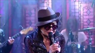 Yoko Ono Performs on David Letterman [upl. by Risan]