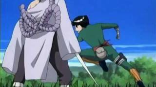 rock lee gaara vs kimimaro linkin park faint naruto [upl. by Bow]