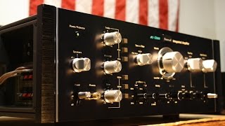 Vintage Japanese Amplifier  Sansui AU11000  Demonstration and Sound Test ✅  4K [upl. by Yusem]