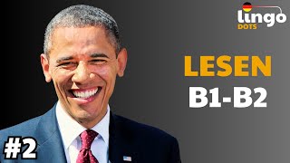 Barack Obama  B1B2 Deutsche Geschichten  B2 Deutsch [upl. by Larrabee]