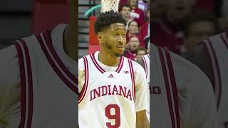 He accidentally made a 3pointer 😂 basketball indiana cbb oops [upl. by Denys118]