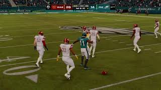 DANDRE SWIFT 47YARD TOUCHDOWN  Eagles vs Commanders [upl. by Notneuq]