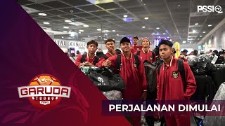 BAGIAN 1  PERJALANAN TIMNAS U17 DI PIALA DUNIA DIMULAI  GARUDA TODAY [upl. by Ahtabat]