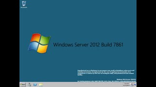 Taking a look at Windows Server 2012 Build 7861 [upl. by Curr212]