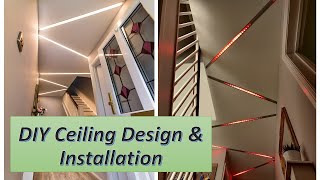 Creative LED Ceiling  Design amp Self Build [upl. by Kono194]