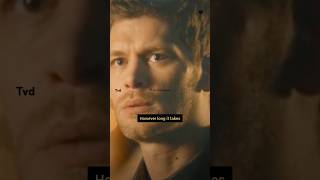 Klaus mikaelson sad scenesdont worry love shortvideoshortsfeedshortsklauscarolinevampiretvd [upl. by Hteik]