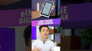 Unboxing an EINK Smartphone Bigme Hibreak [upl. by Ilajna]