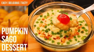 Dessert Recipe Pumpkin Sago Pudding Recipe  Kaddu Ki Kheer  Sabudana Custard  Saggubiyam Payasam [upl. by Semaj196]