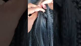 How to make Ghana weaving braids weavehairstylist ghanaweaving youtubers subscribe [upl. by Paryavi]