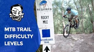 MTB Trail Signs  Novice Intermediate amp Advanced [upl. by Anirba]