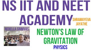 NEWTONS LAW OF GRAVITATION [upl. by Uni308]