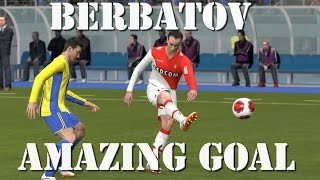 Amazing Goal Berbatov  PES 2014 1080p60fps [upl. by Quintana]