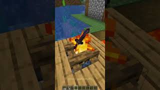 Netherite Sword Logic in Minecraft shorts meme memes [upl. by Ydur781]