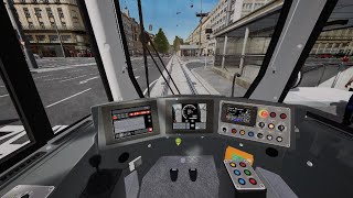 TramSim  Vienna Flexity Tram Route 71 [upl. by Trill]