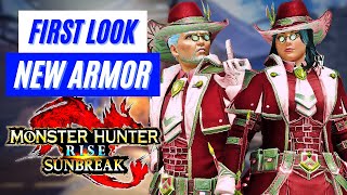 Monster Hunter Rise Sunbreak NEW DRAGONSBANE ARMOR REVEAL GAMEPLAY TRAILER MHR モンスターハンターライズ：サンブレイク [upl. by Ries]