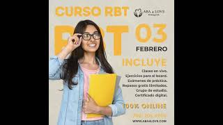 Curso de RBT 40 Horas  rbt aba bacb curso aba4love [upl. by Alphard]