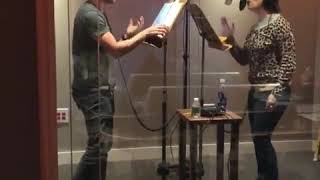 Jeremy Jordan Varian And Eden Espinosa Cassandra quotNothing Left To Losequot Recording Session [upl. by Surat]