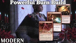 Powerful Burn Build  Mono Red Artifact Burn  SNC Modern  MTGO [upl. by Prospero]