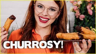 Przepis na CHURROS czyli hiszpańskie pączki  Sugarlady [upl. by Kcaj]