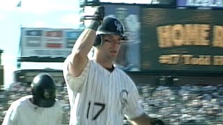 Todd Heltons hot hitting continues homers twice [upl. by Acinoj]