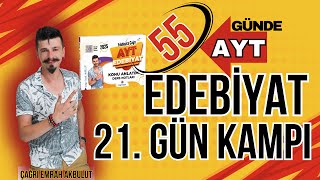 55 GÜNDE AYT EDEBİYAT 21 GÜN KAMPI DİVAN EDEBİYATI 2025tayfa aytedebiyat [upl. by Gurias]