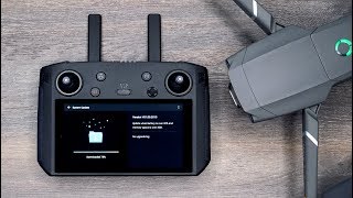 DJI SMART CONTROLLER  PRAXISTEST  VERBINDEN MIT MAVIC 2 [upl. by Navanod]