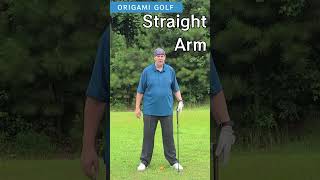 The Key to Keeping Your Arm Straight in Golf ep136g01 [upl. by Alcott]