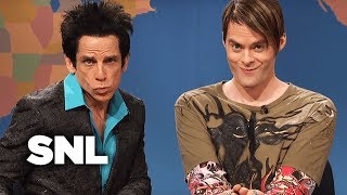 Weekend Update Stefon and Derek Zoolander Ben Stiller on Autumns Hottest Tips  SNL [upl. by Hanid]