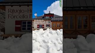 🇮🇹 Pordoischarte  Piz Boe  Rifugio Forcella Pordoi dolomites sellaronda [upl. by Htidirrem523]