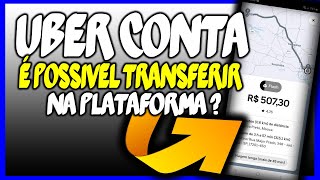 Como transferir Uber Conta da Uber X para Uber Entrega [upl. by Yentyrb700]