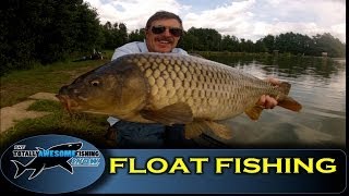 Float fishing for Carp in the margins  Ep7  Series 3  Totally Awesome Fishing [upl. by Anelas]