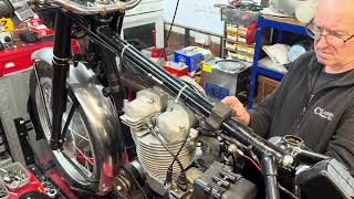 Velocette Venom workshop [upl. by Marve523]