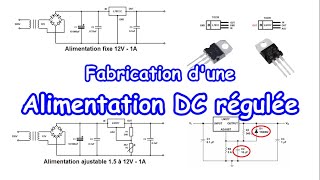 EP 09  Fabrication dune alimentation régulée [upl. by Brasca788]