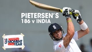 TwelfthMan Cricketing Moment of the Year  Pietersens 186 v India [upl. by Rodl]