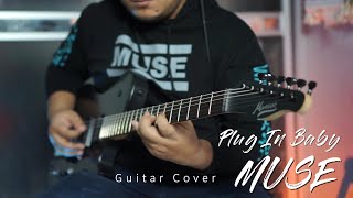 Muse  Plug In Baby Guitar cover  Manson MB2 [upl. by Whetstone]