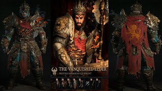 Barbarian Set The Vanquished Elder  Diablo 4 Cosmetic Showcase [upl. by Verina719]