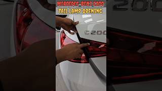 MercedesBenz C200 new 2024 modele tail lamp opening  c200 tail lamp open mercedesbenz taillamp [upl. by Zilber]