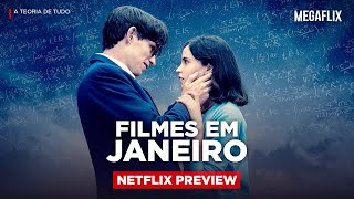 LANÃ‡AMENTOS NETFLIX FILMES em JANEIRO de 2020 [upl. by Raddi]