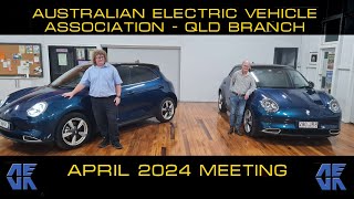 AEVA QLD Meeting April 2024 [upl. by Yruy]