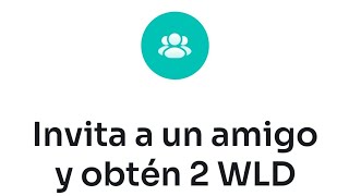 Worldcoin como invitar amigos y Ganar 2WLD extra por invitación 👍 [upl. by Annaid]