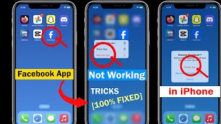 How To Fixed Facebook App Not Working on iPhone after iOS Update Fixed 100 iPhone 1415 Pro [upl. by Etteve]