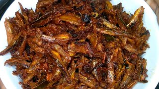 நெத்திலி கருவாடு ப்ரை  Dry Fish Fry  Nethili Karuvadu Varuval in Tamil  Samayal Super [upl. by Llerrahs]