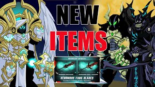 AQW GrimLight of Nulgath  Infernal Fiend  Venomous Fang Blade Hunt  More Nulgath Birthday Items [upl. by Weywadt]