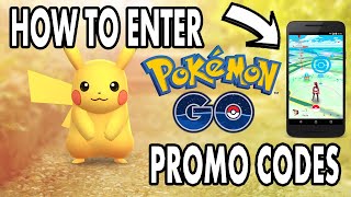 How To Enter Promo Codes in Pokemon GO EASY [upl. by Perla983]