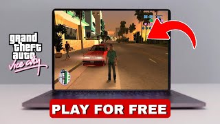 HOW TO DOWNLOAD amp PLAY GTA VICE CITY ON PC FOR FREE 2024  Quick And Easy Tutorial [upl. by Derdlim]