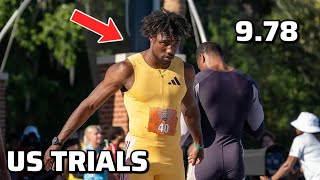 Who is going to make the US mens 100m team  Noah Lyles vs Christian Coleman [upl. by Regdirb]