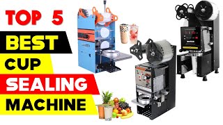 Top 5 Best Cup Sealing Machine 2024 [upl. by Reine558]