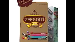 Zeegold Strong Capsules Vitamins amp Minerals [upl. by Viddah]